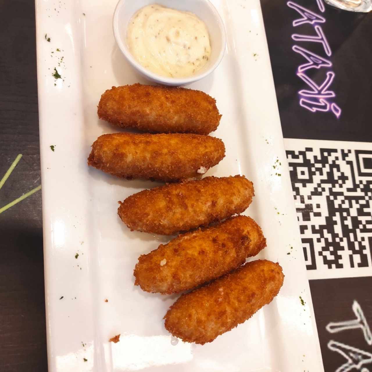 Entradas Calientes - Croquetas de Cangrejo