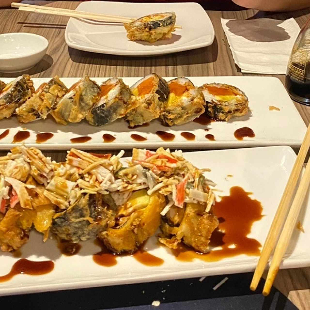 tataki roll y tropical roll