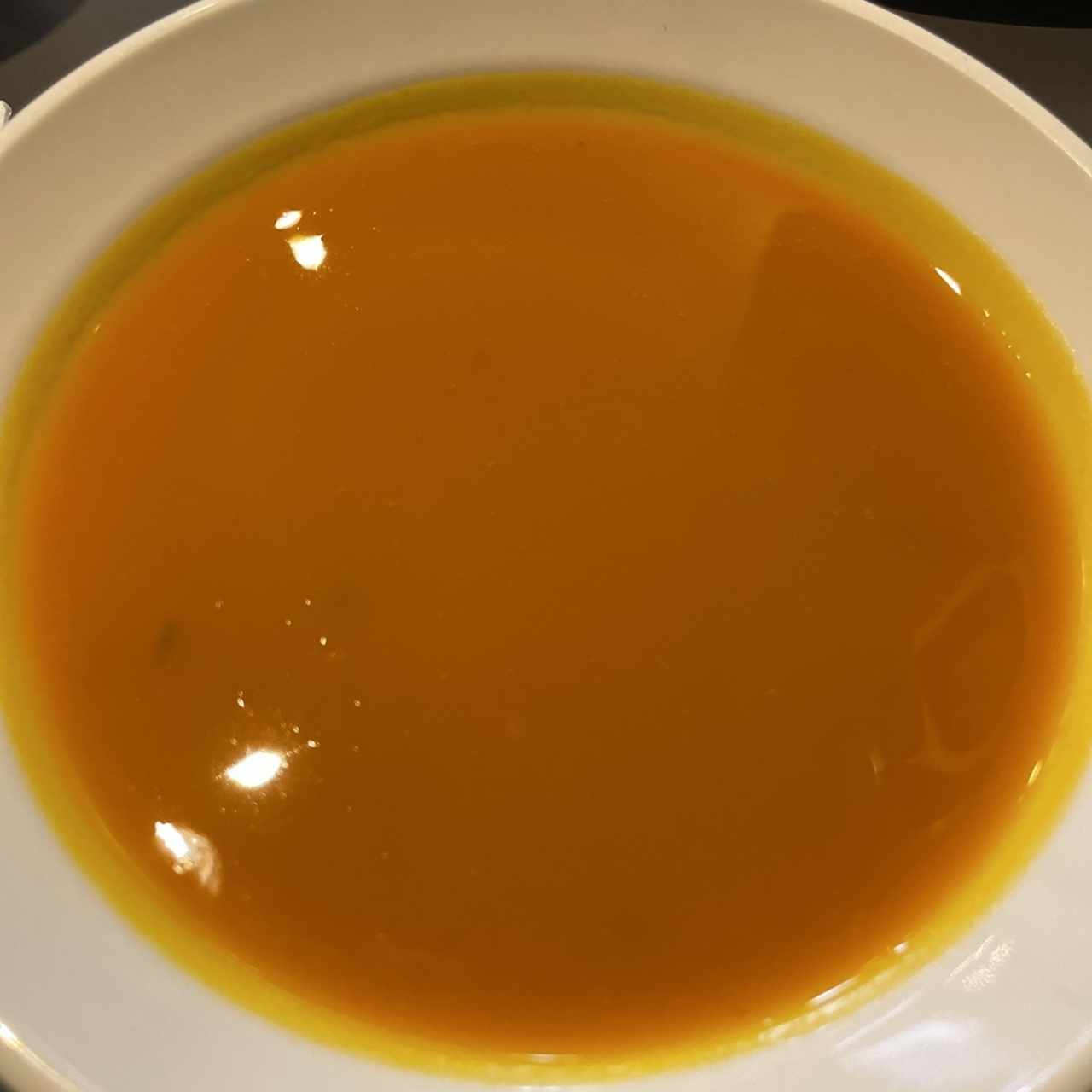 crema de zapallo