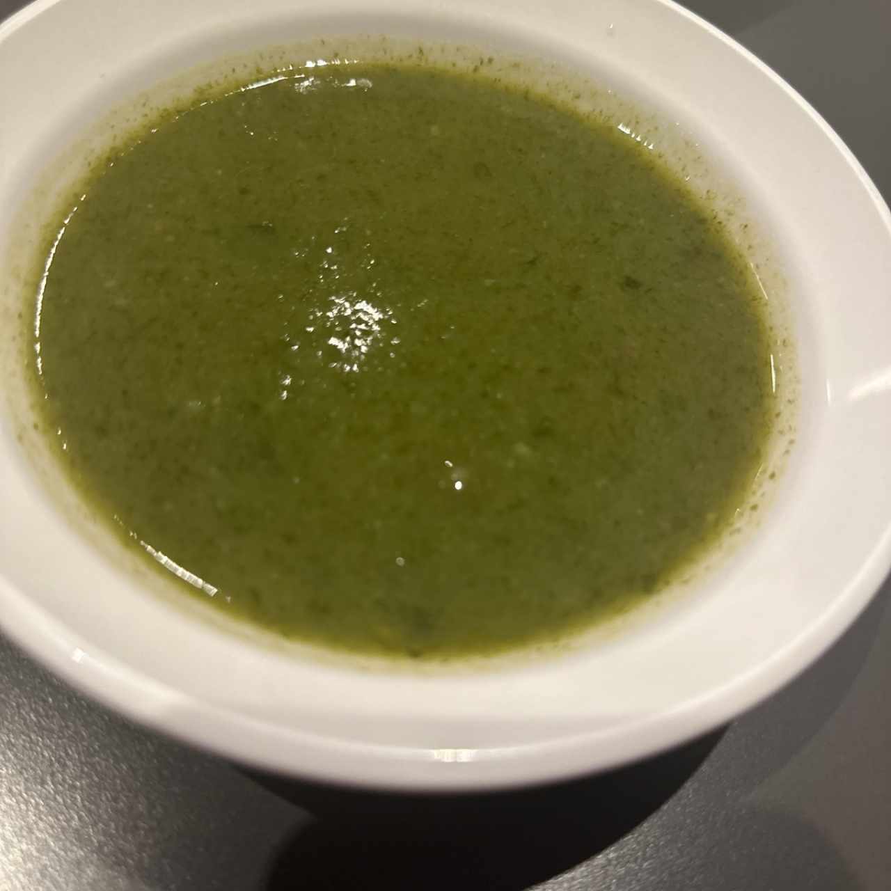 Crema de espinaca 