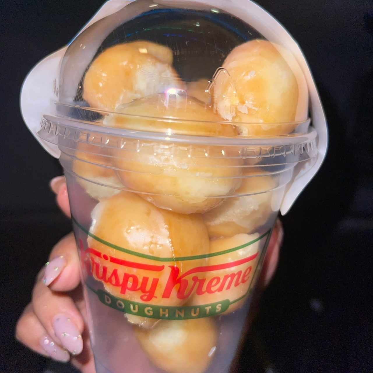 Mini donuts glaseadas