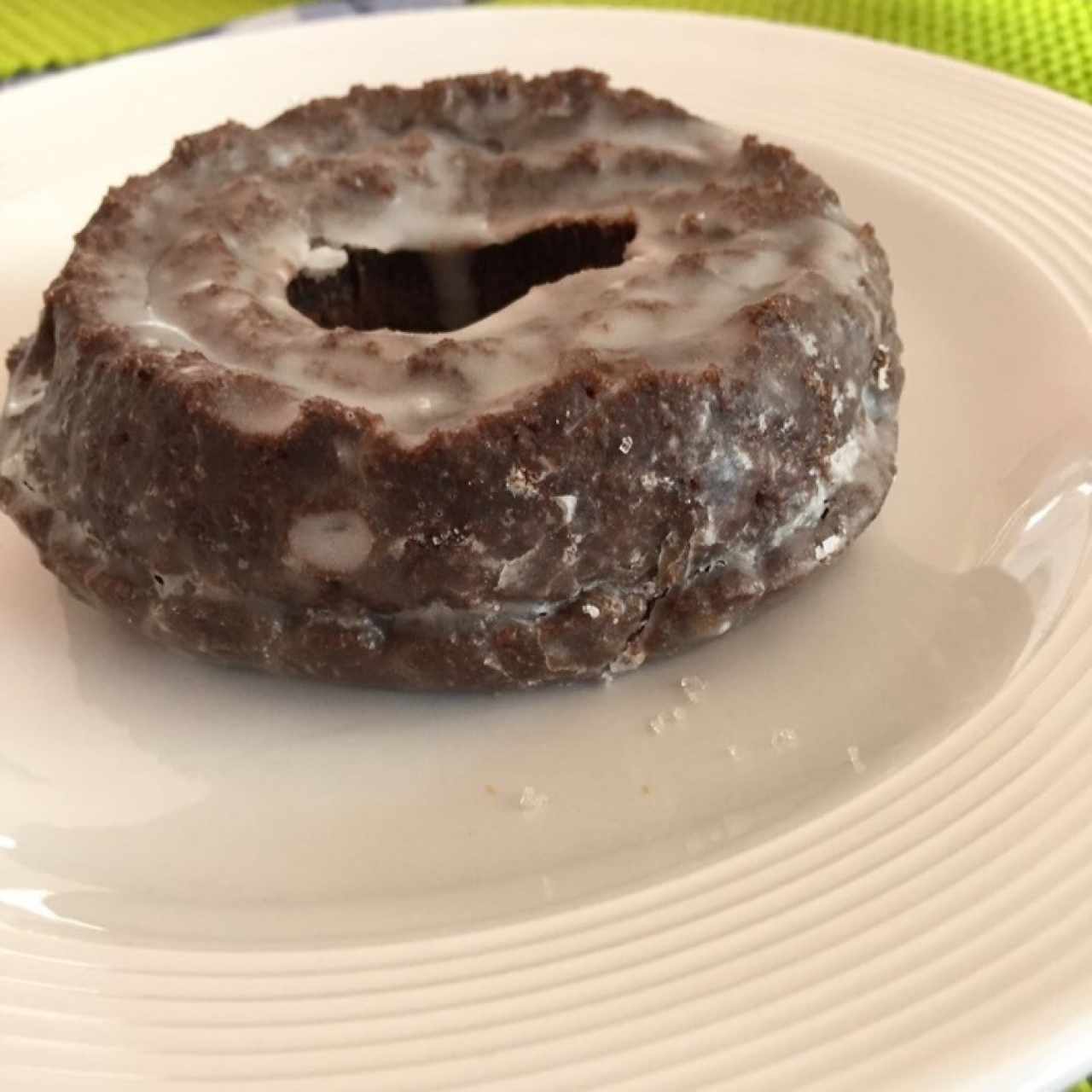 Donut de brownie