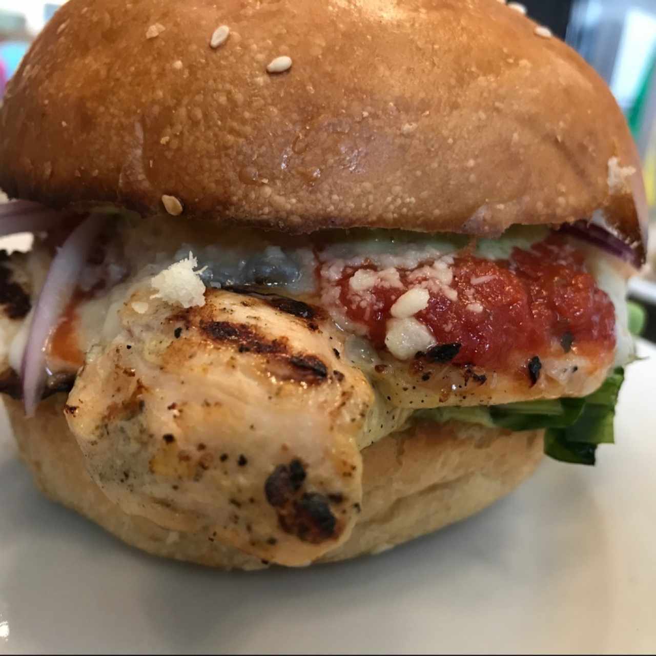 Hamburguesas - Chicken parmesan