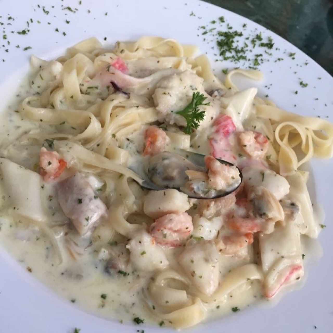 Fettuccine al Frutti Di Mare