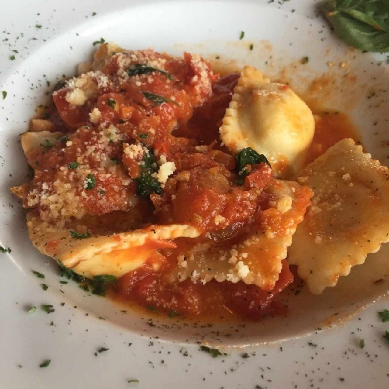 Raviolis de Pollo