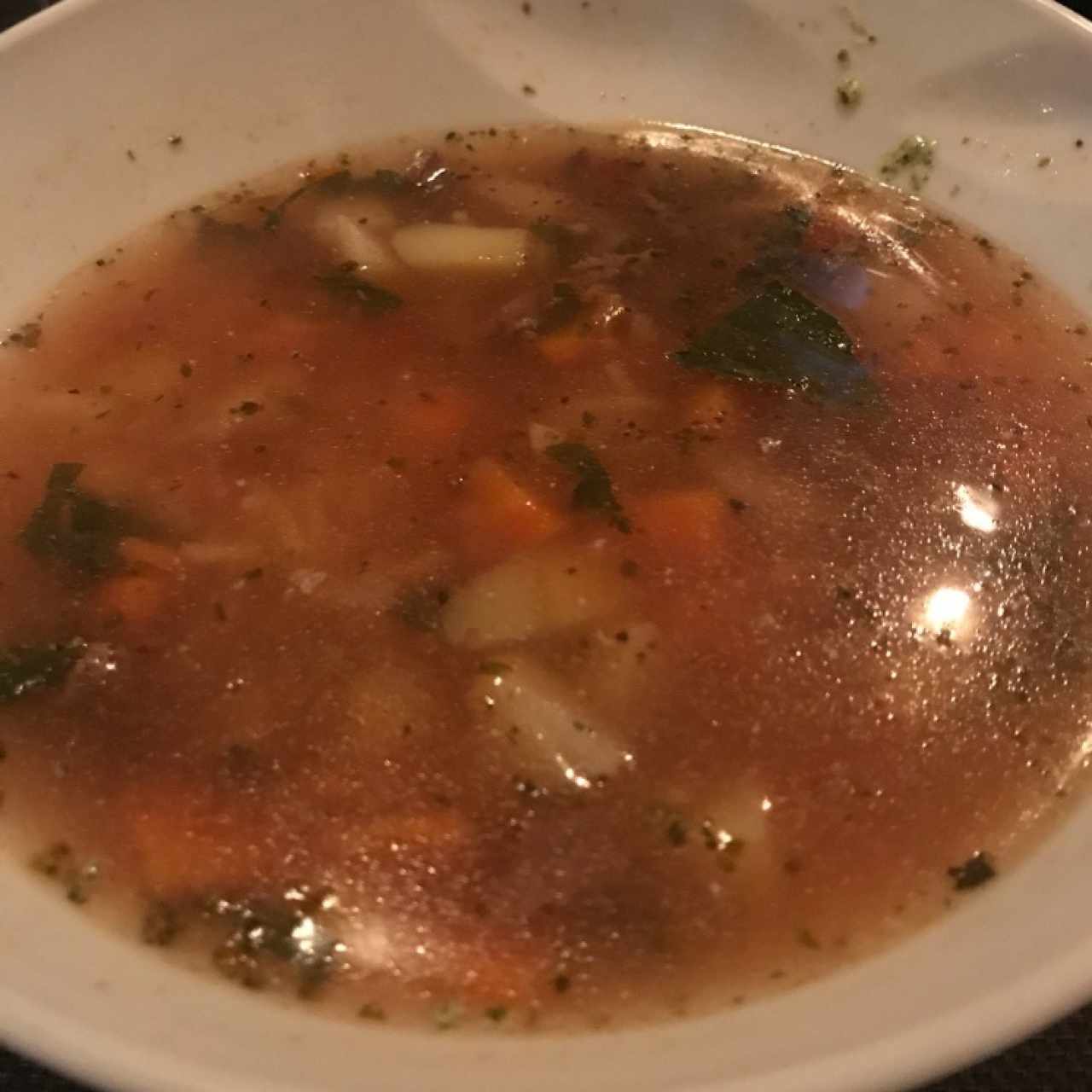 sopa de minestrone! 😃