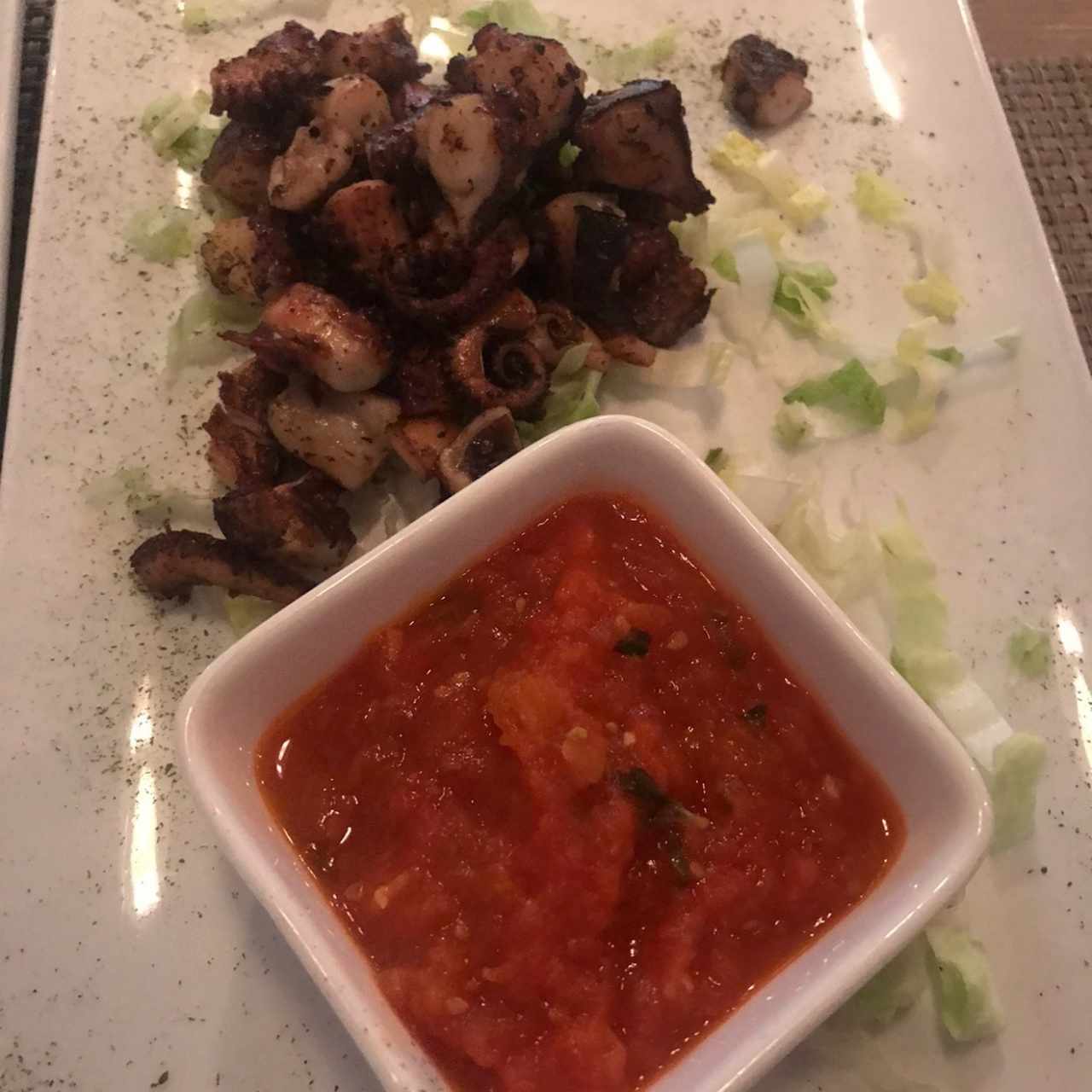 pulpo a la plancha