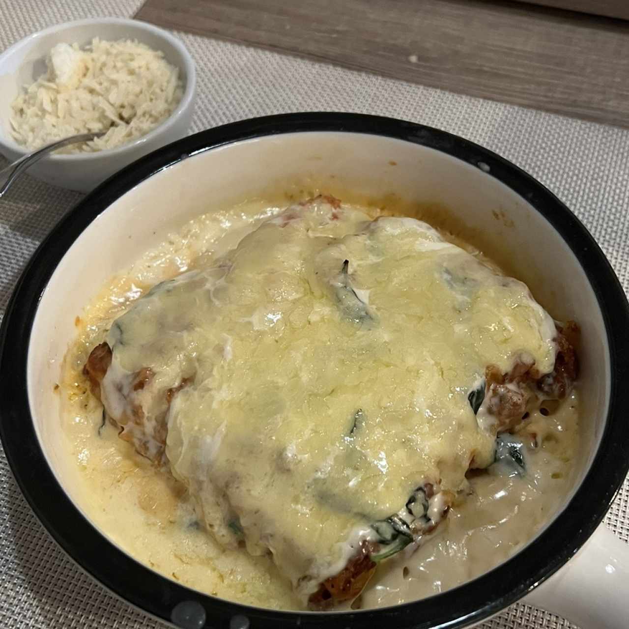 Lasaña de Carne Gratinada