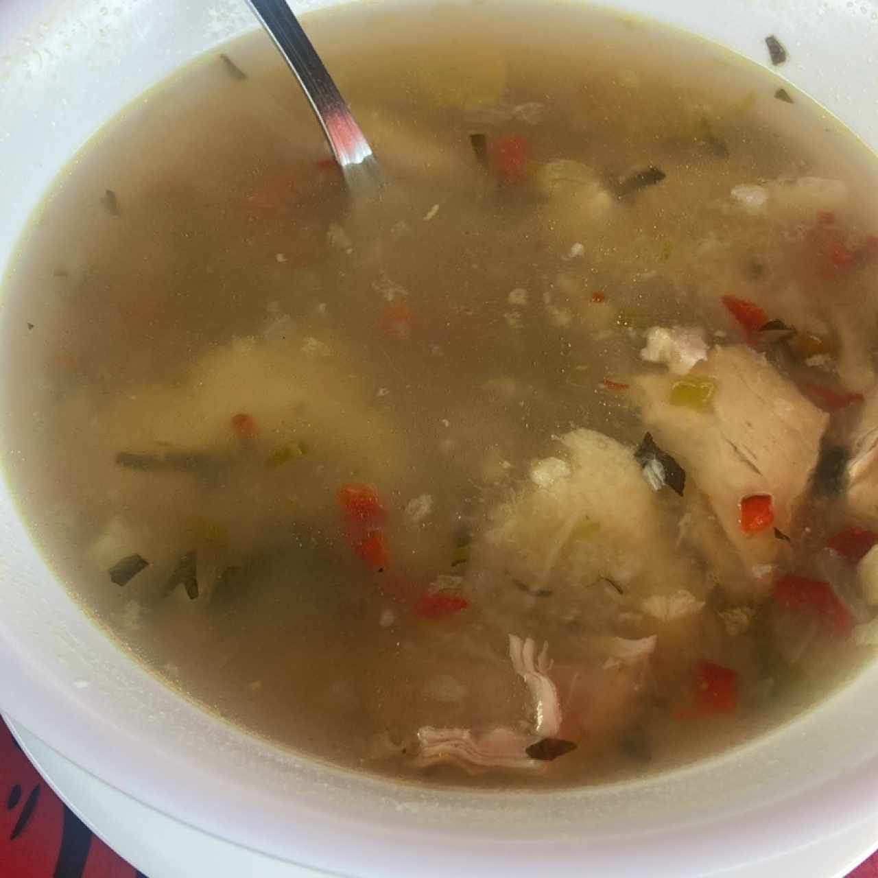 Sancocho con Arroz o Pan