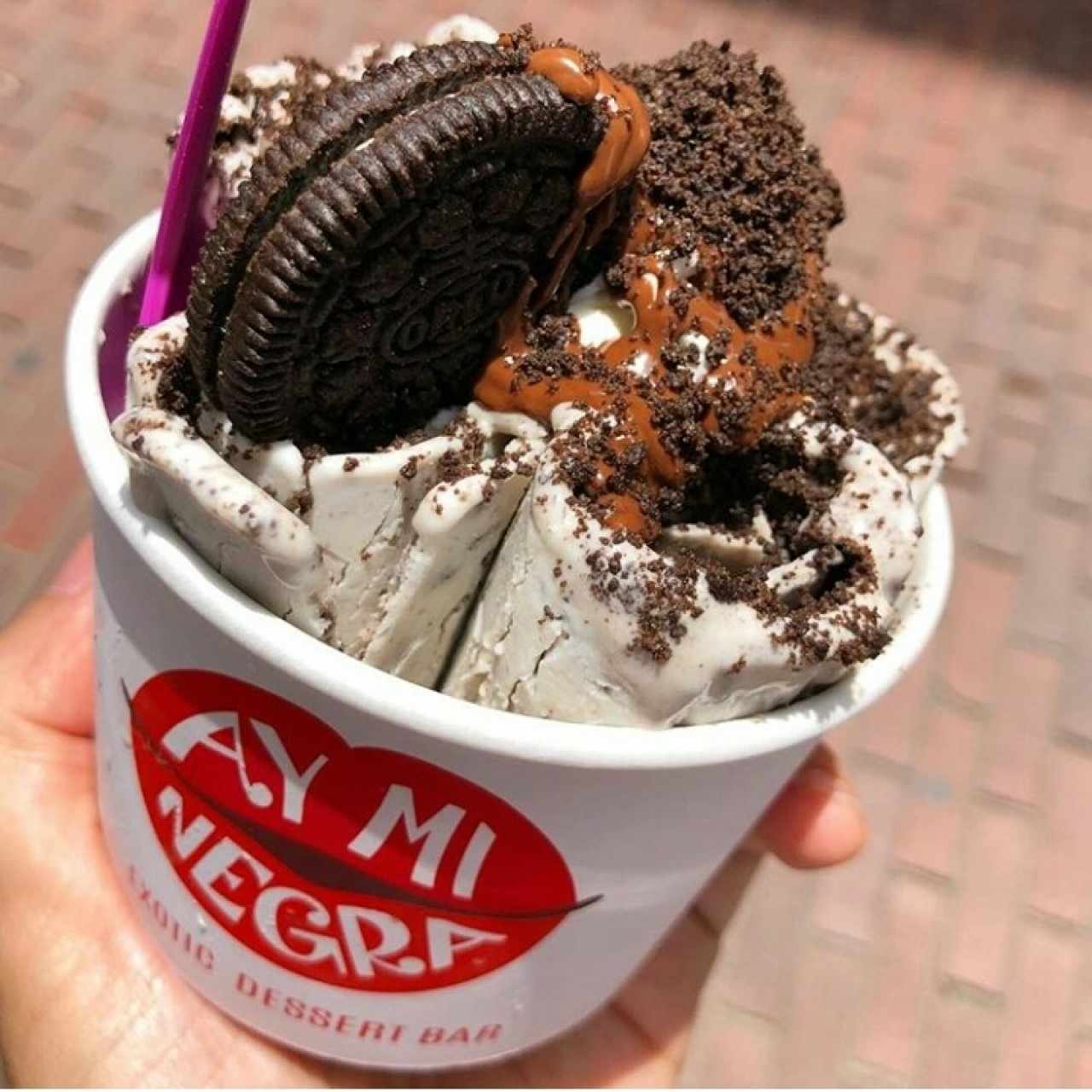 ice nutella oreo