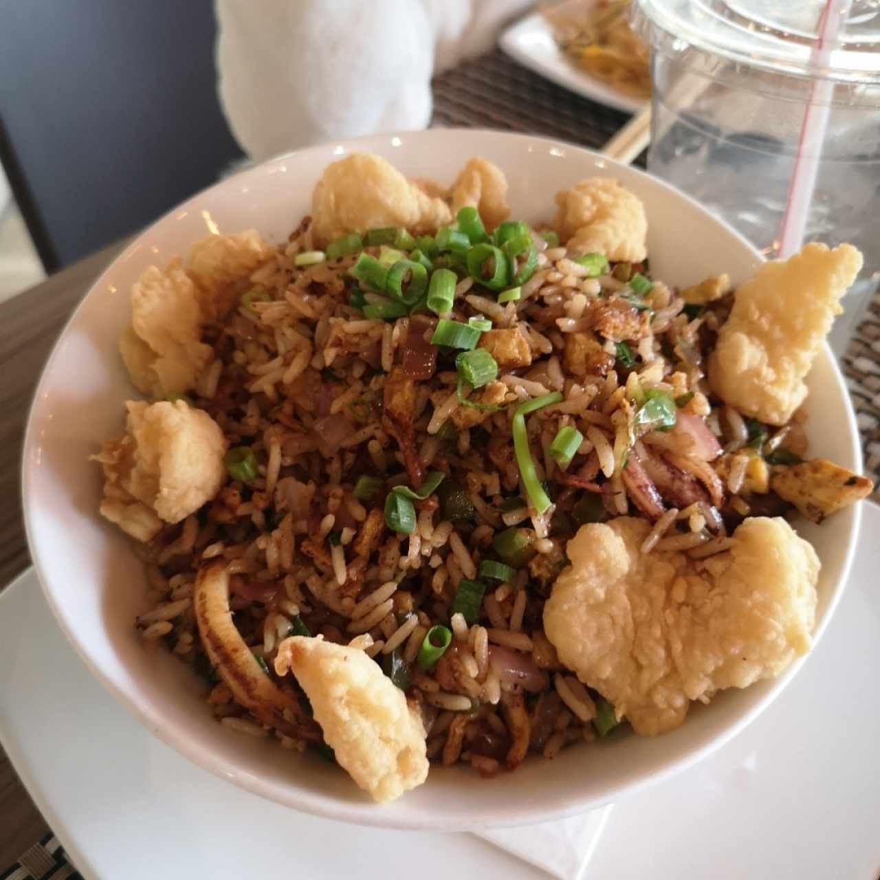 Arroz Chaufa de Mariscos 