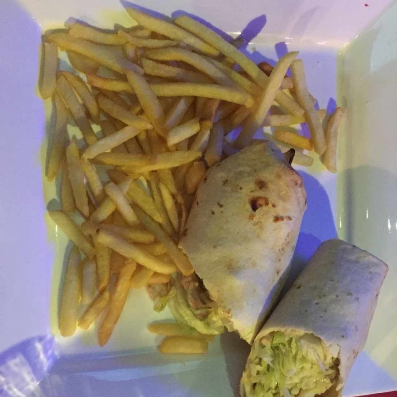 wrap de pollo