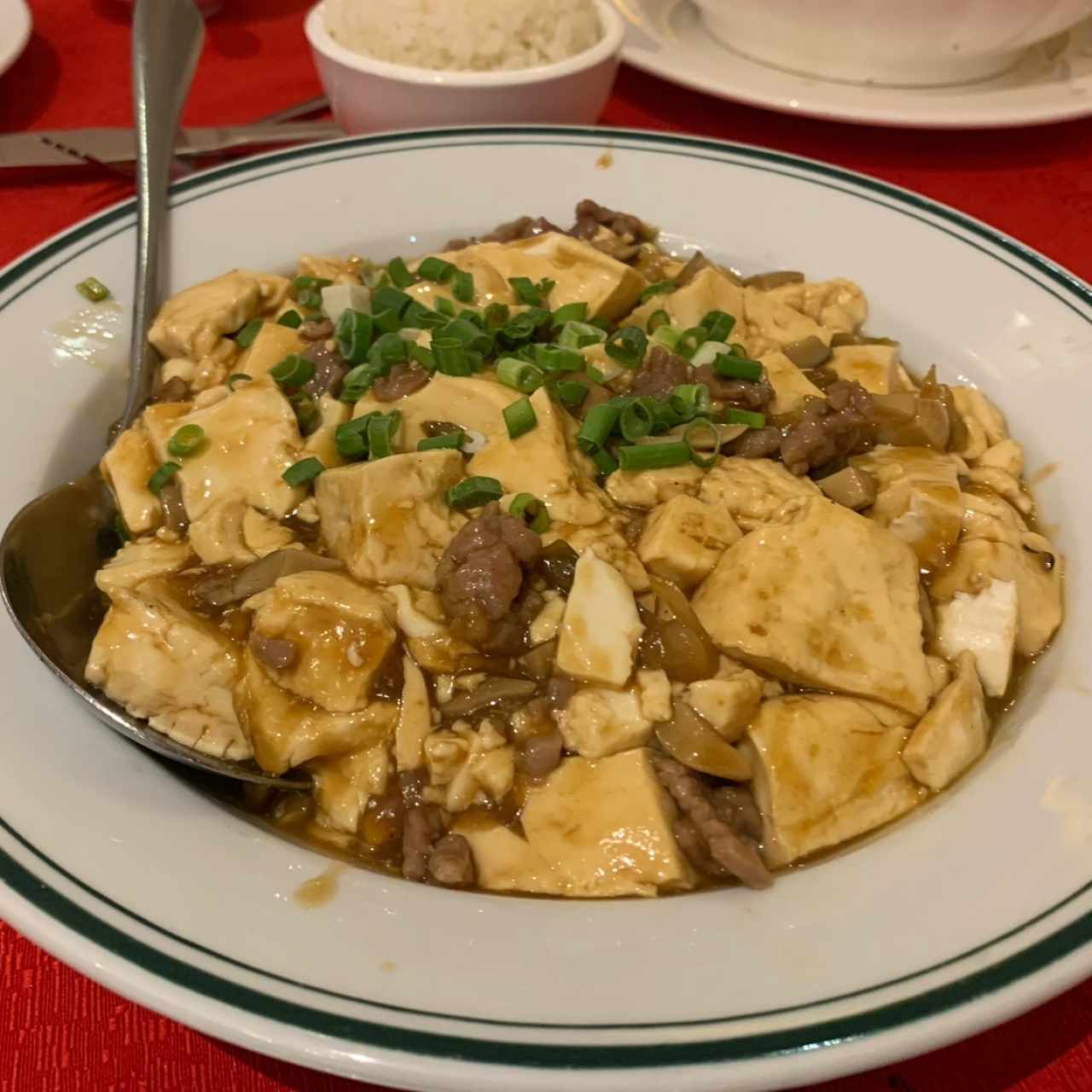 Mapo tofú