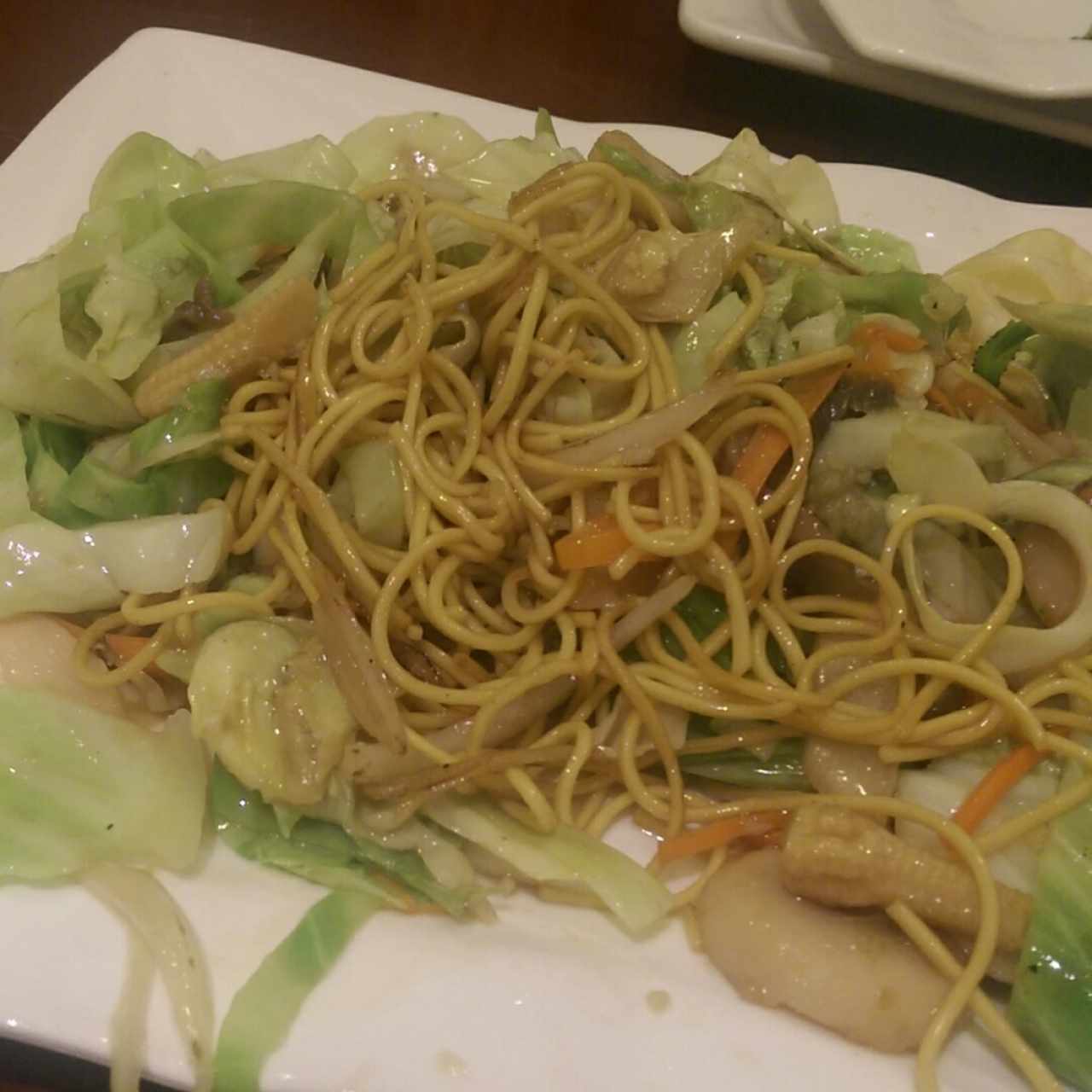 Chow Mein de vegetales