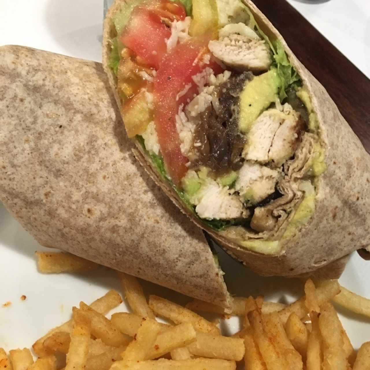 wrap de pollo