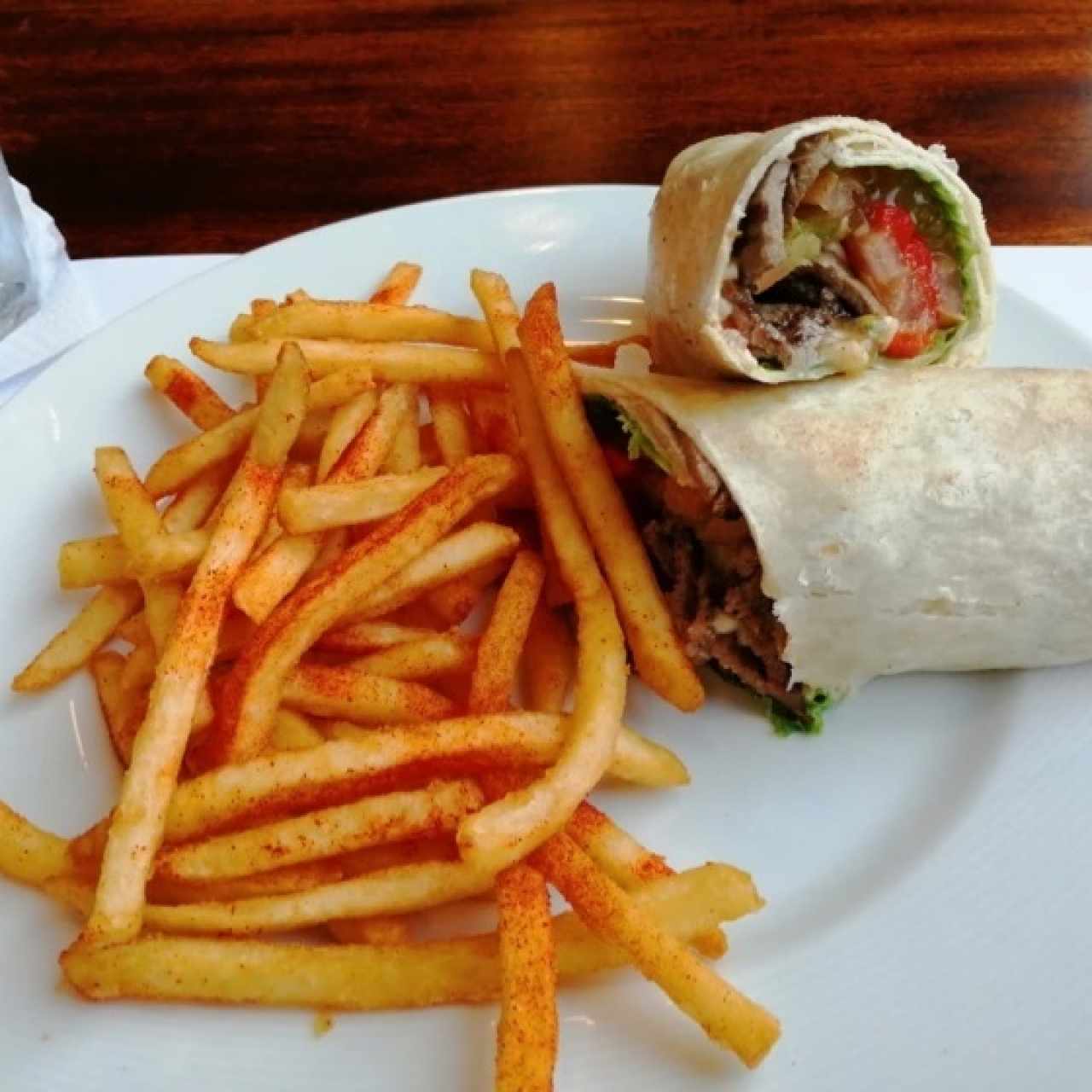 Wrap de carne