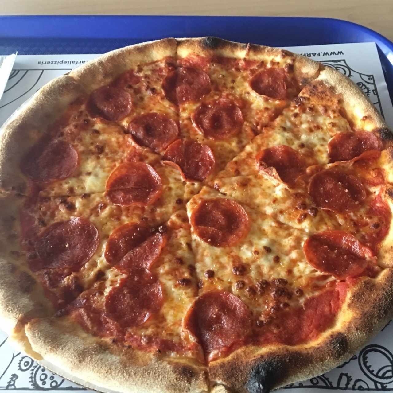 pizza de peperoni