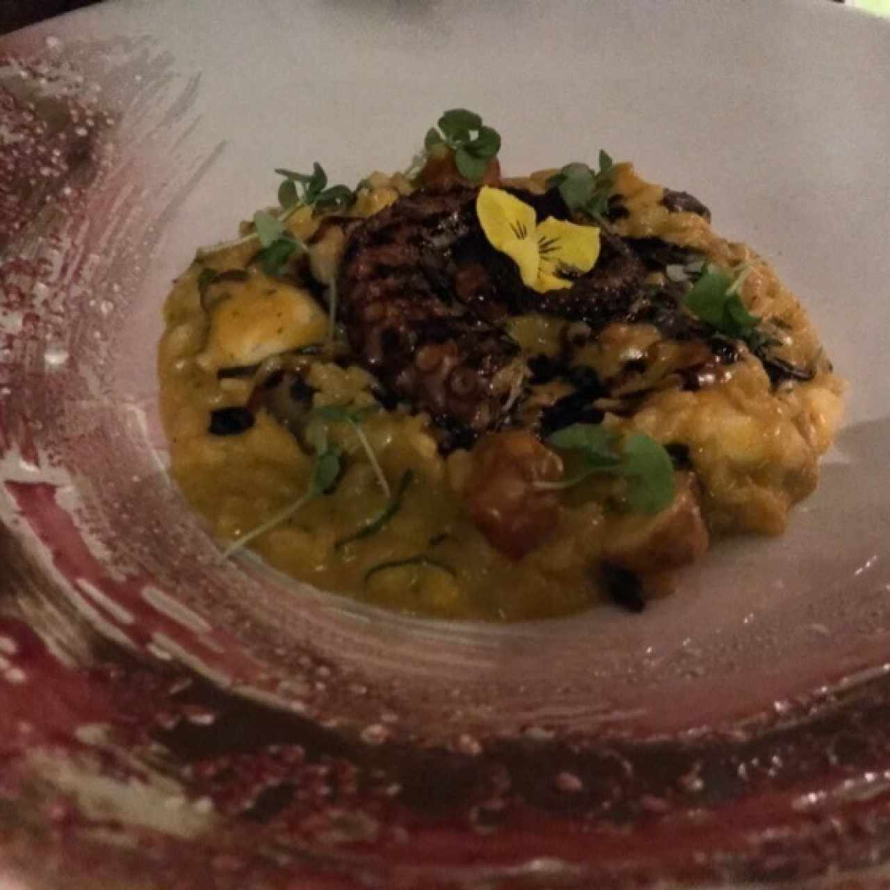 Risotto de Pulpo