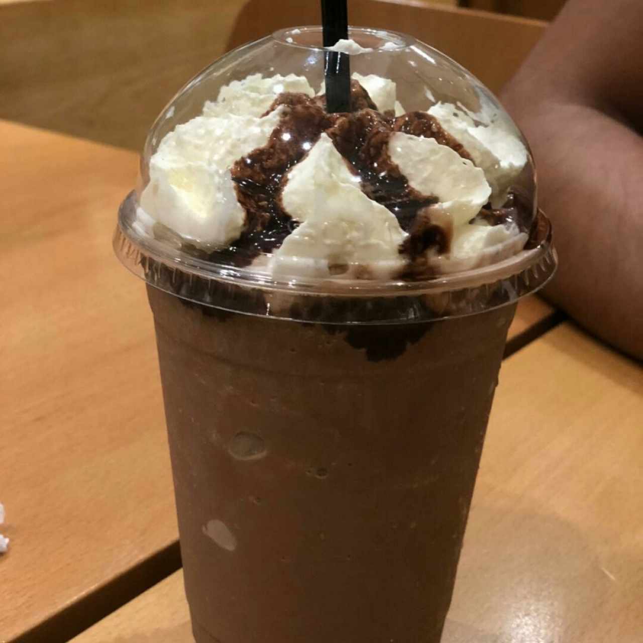 frappe con cafe de chocolate