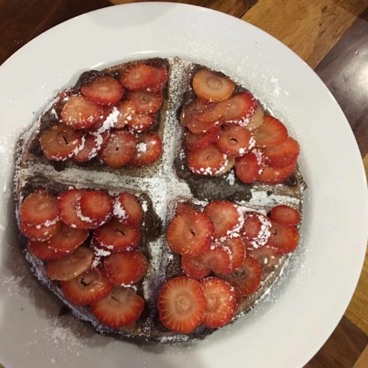 WAFFLE DE NUTELLA el mejor de Panamá