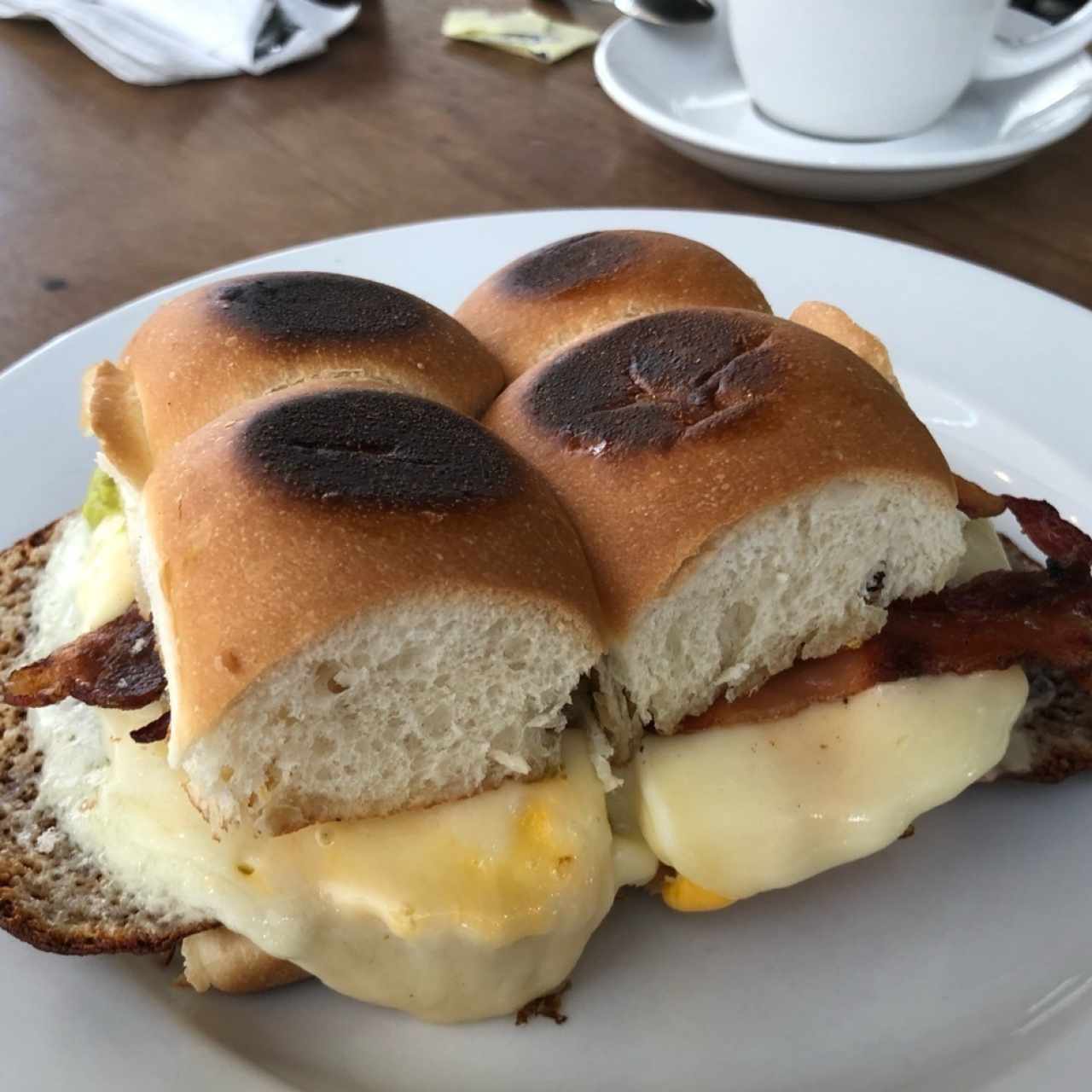 breakfast sandwich