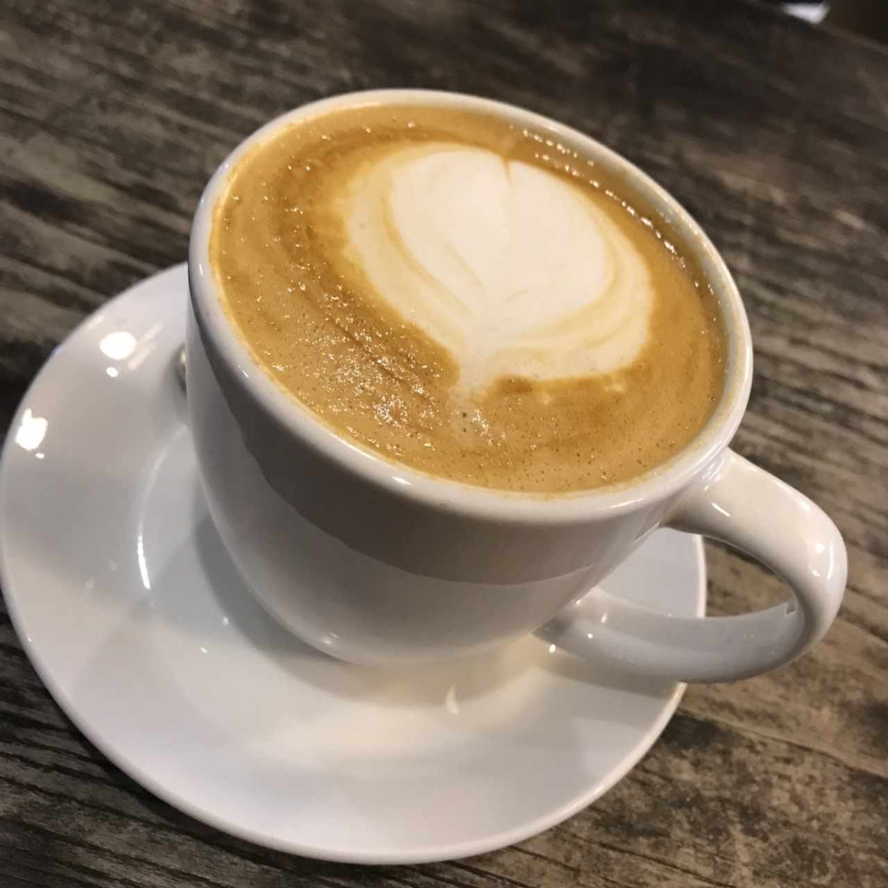 Capuccino con leche de almendra