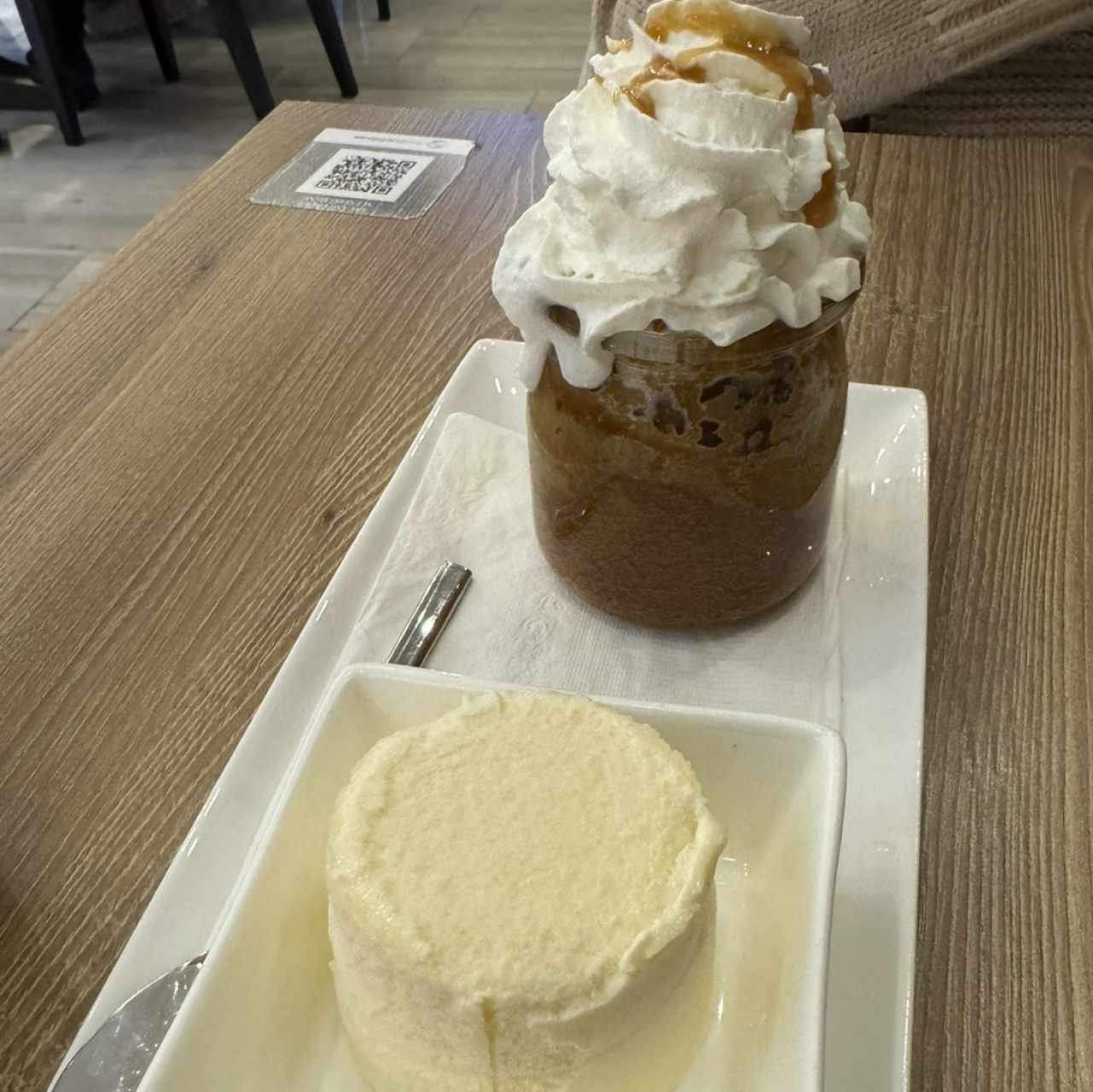 Volcán dulce de leche