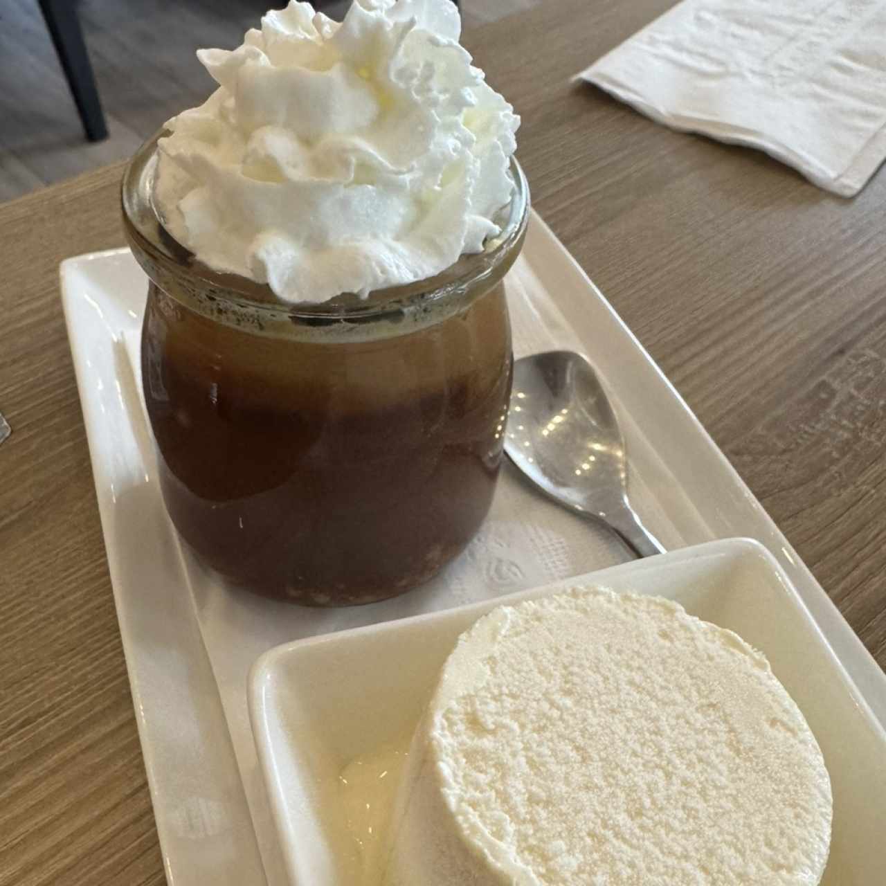 Volcán dulce de leche