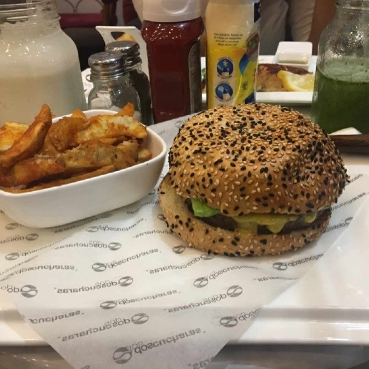 hamburguesa de entraña