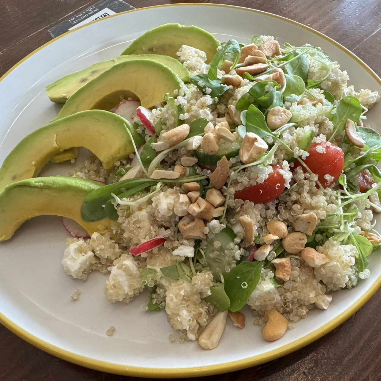 Ensaladas - Ensalada quínoa verde