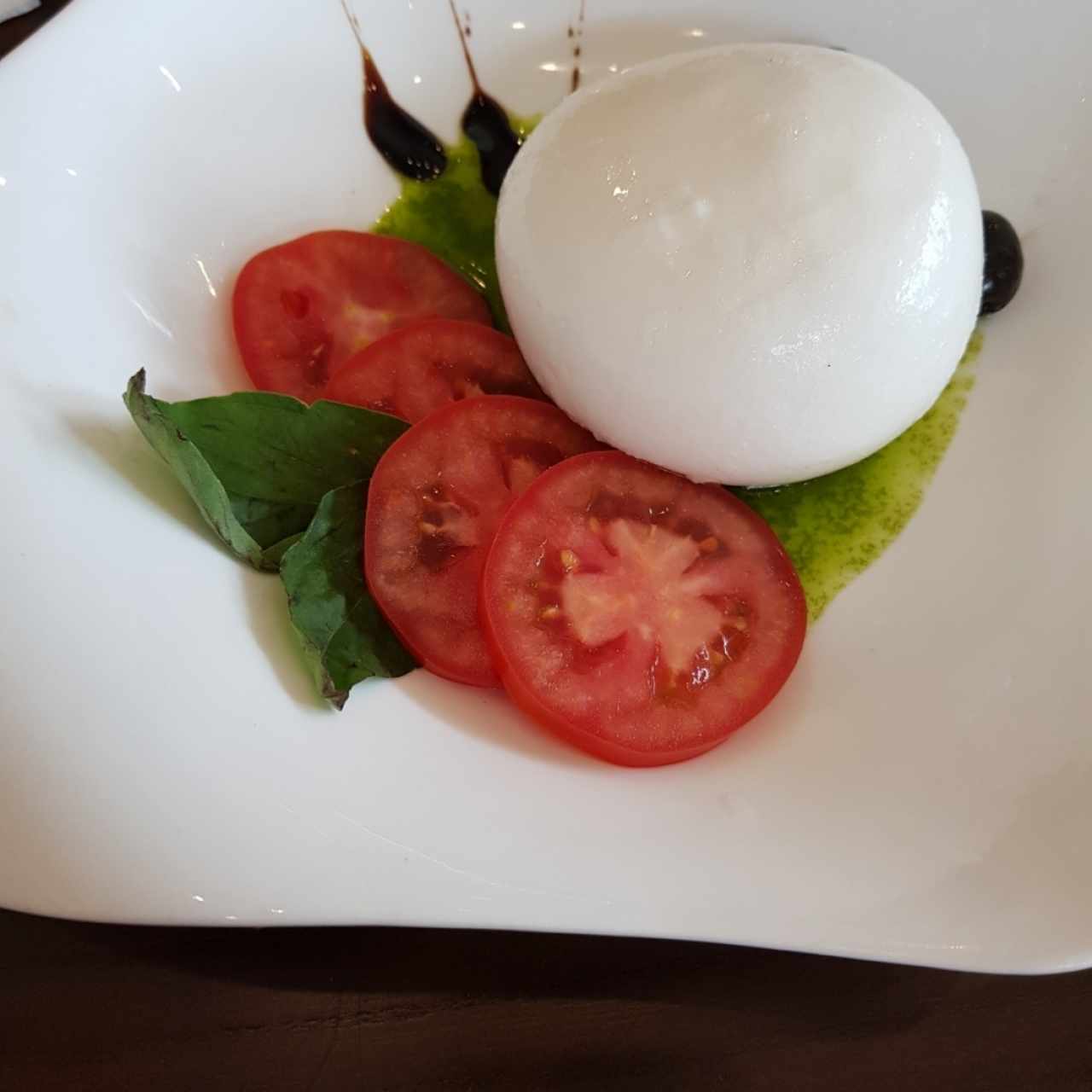 burrata caprese salad