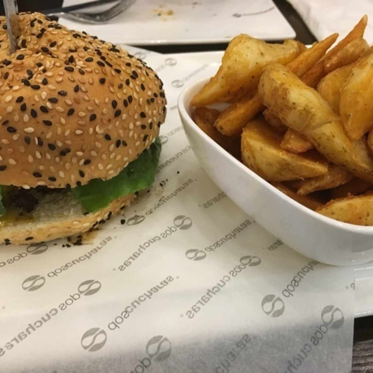 Hamburguesa de entraña