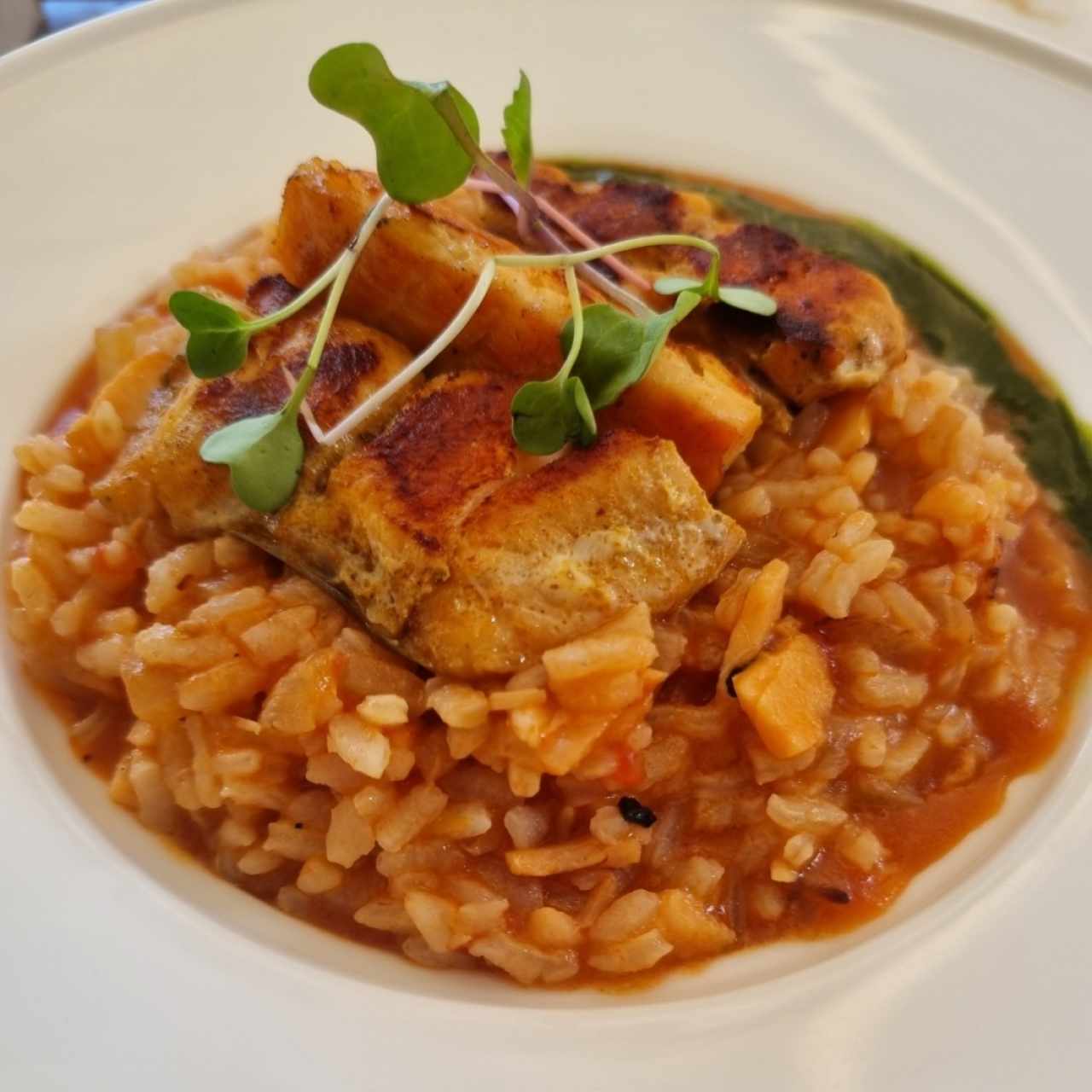 Pastas Recomendadas - Risotto Salmon