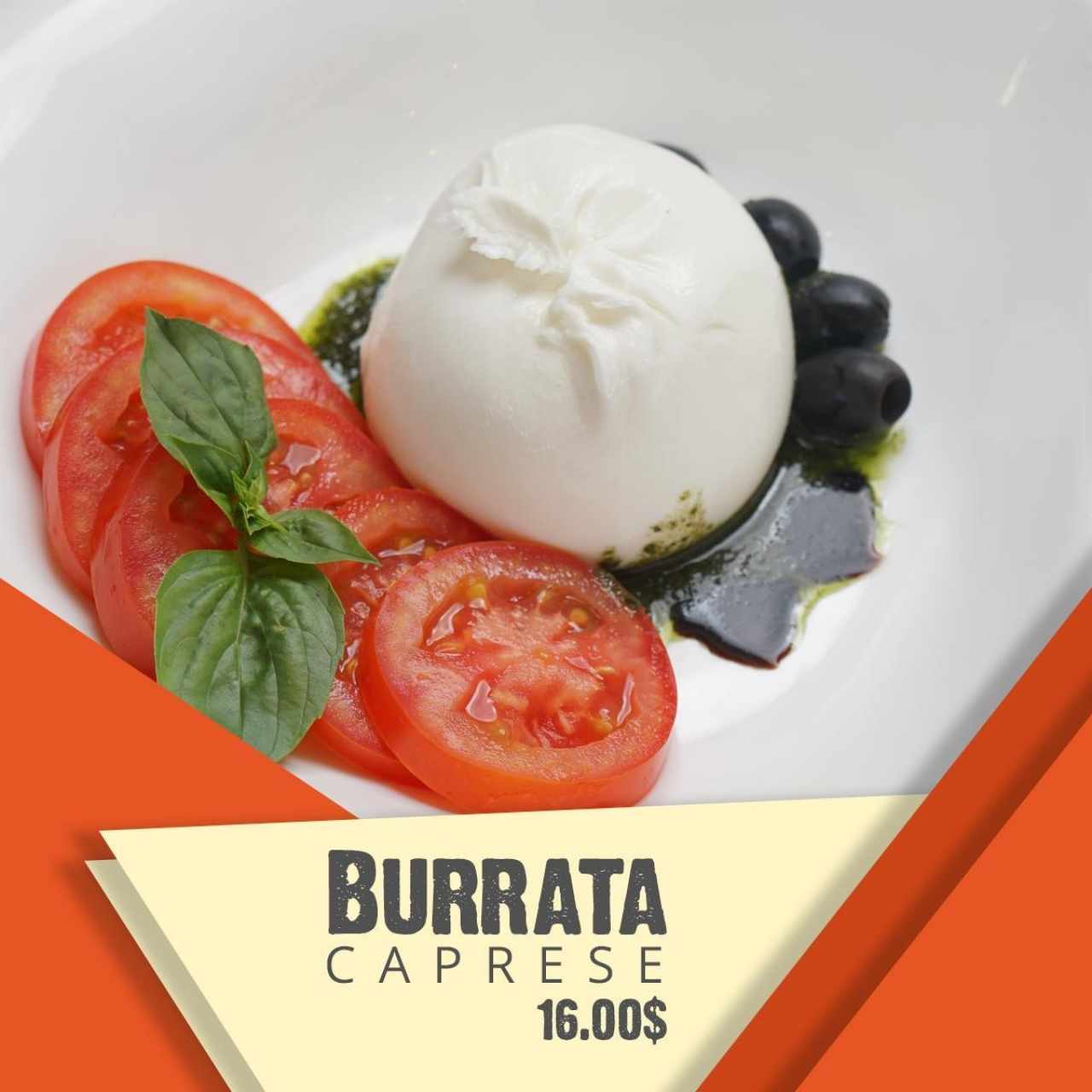 Burrata Caprese