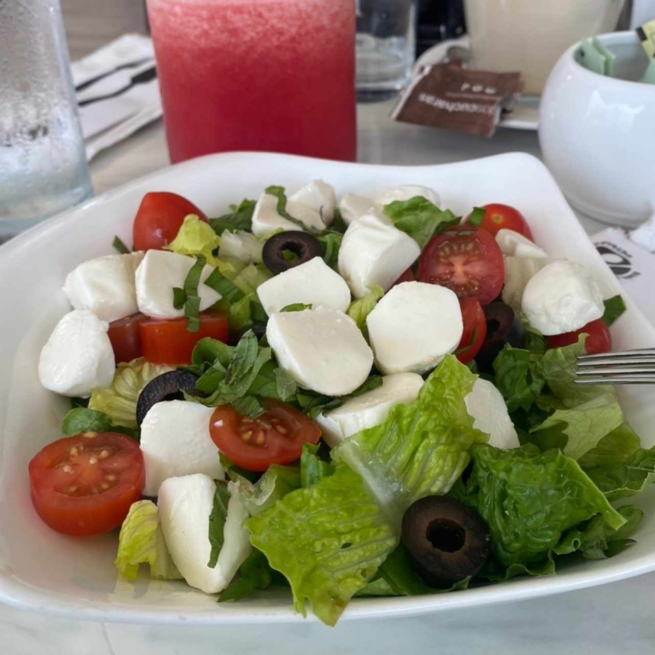 Ensaladas - Ensalada Cherry caprese