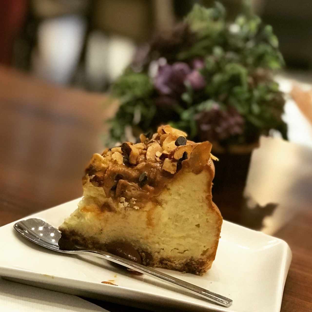 Cheesecake de dulce de leche