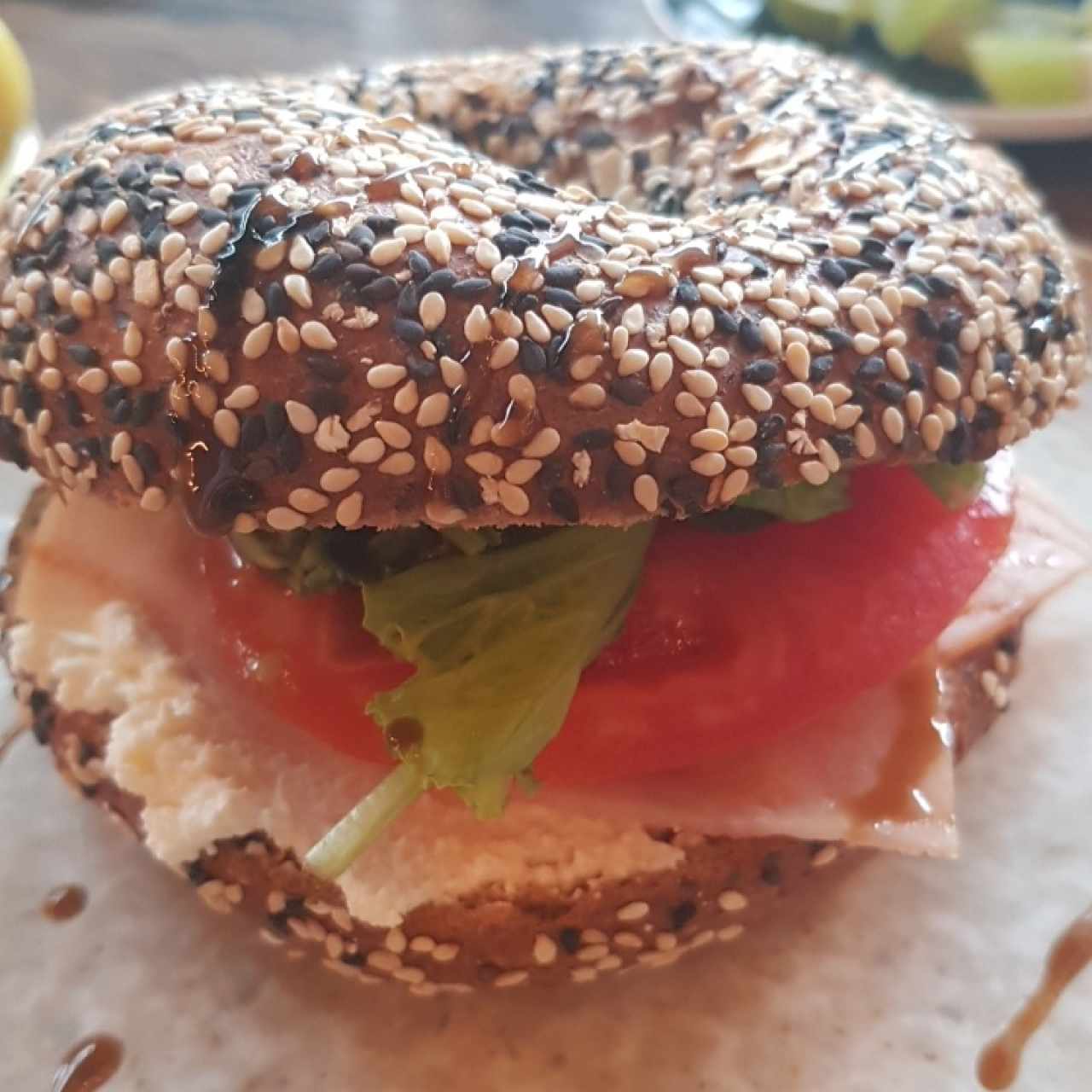 Bagel de Pavo