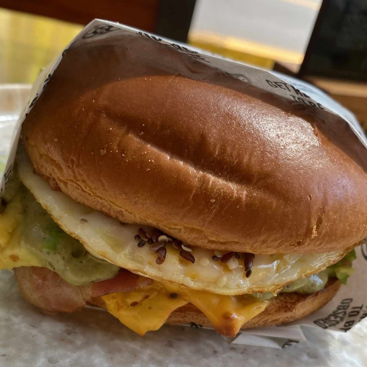 Breakfast sandwich