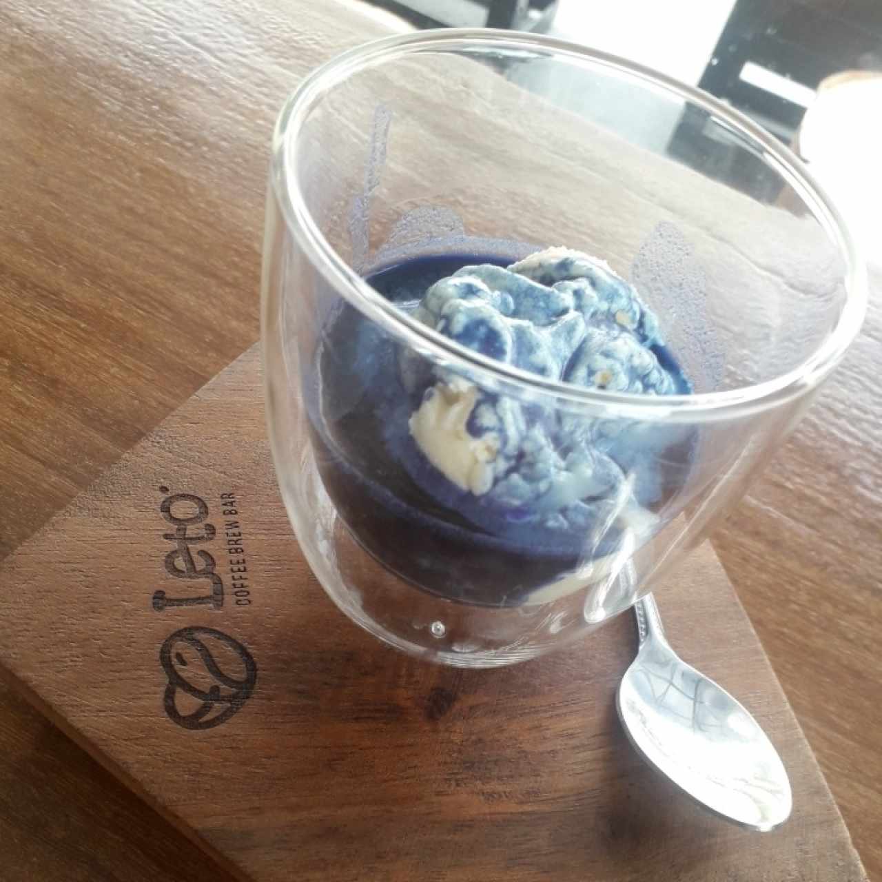 Affogato Blue Matcha