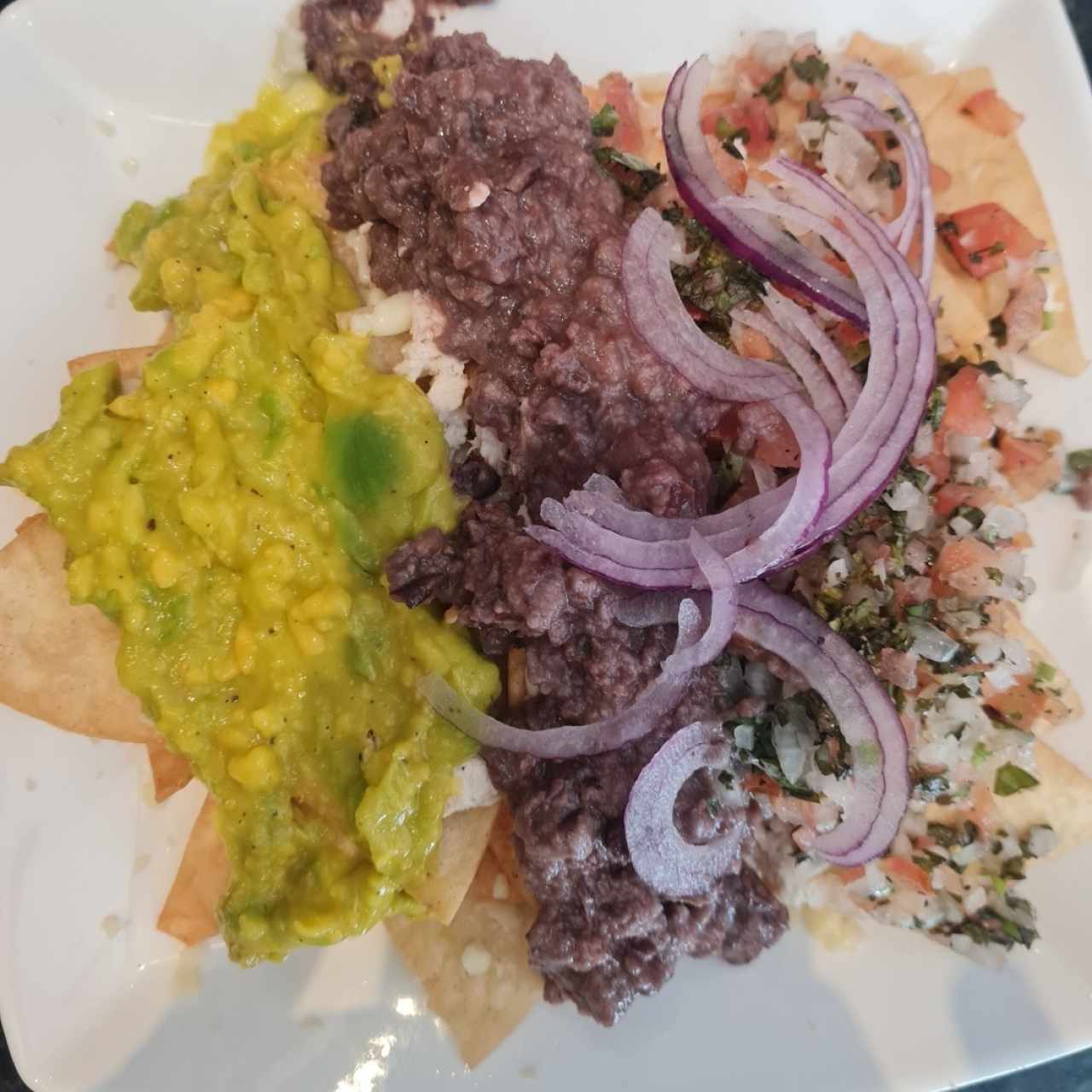 Nachos con pollo