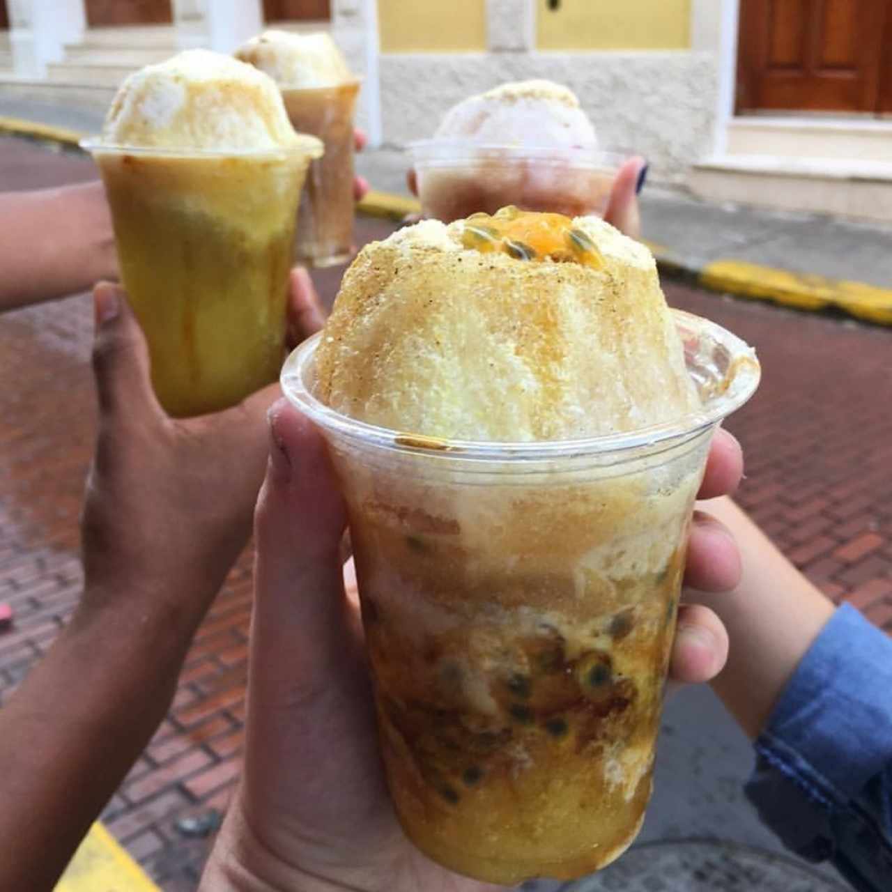 maracuyá, tamarindo y nance