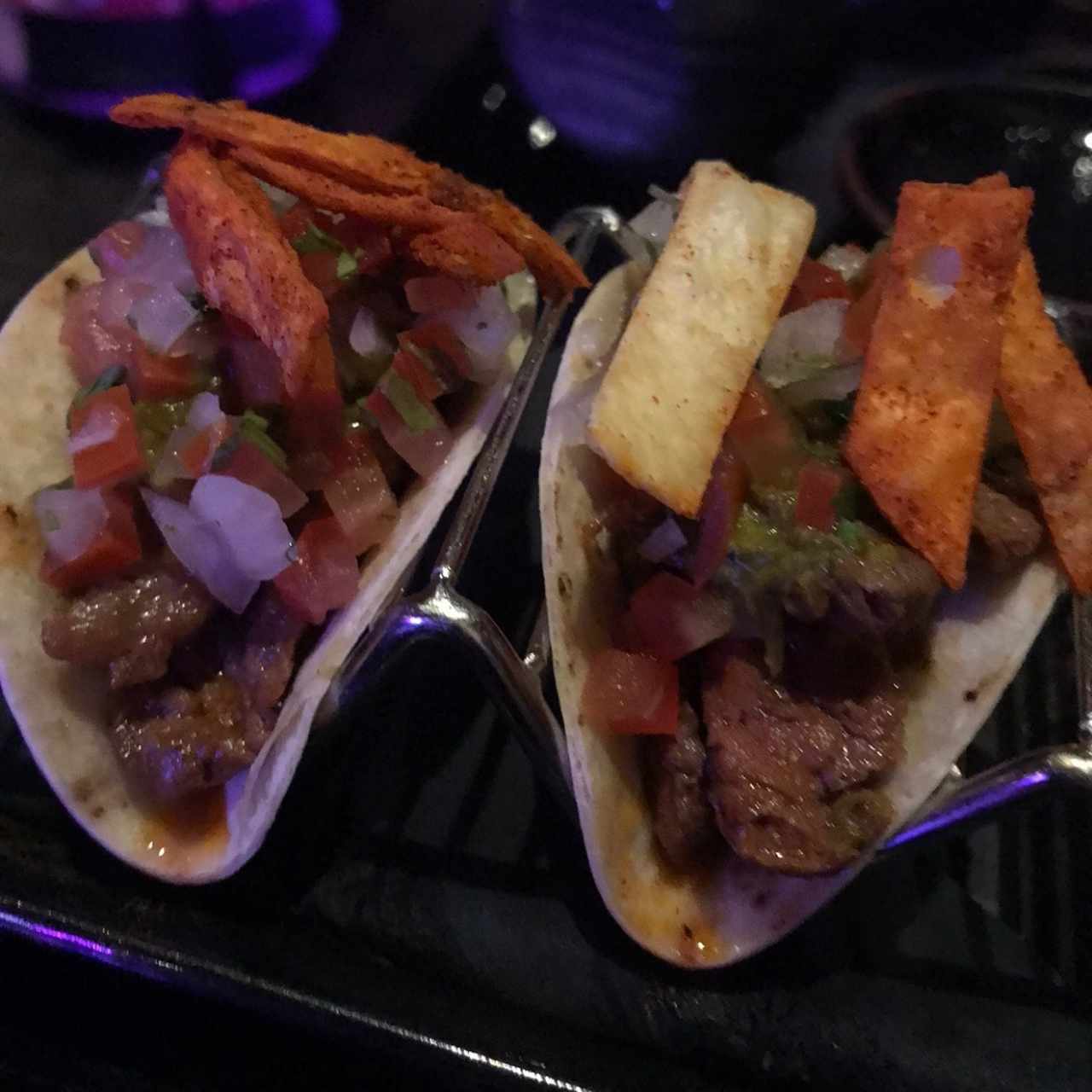 TACOS SUAVES DE ENTRAÑA