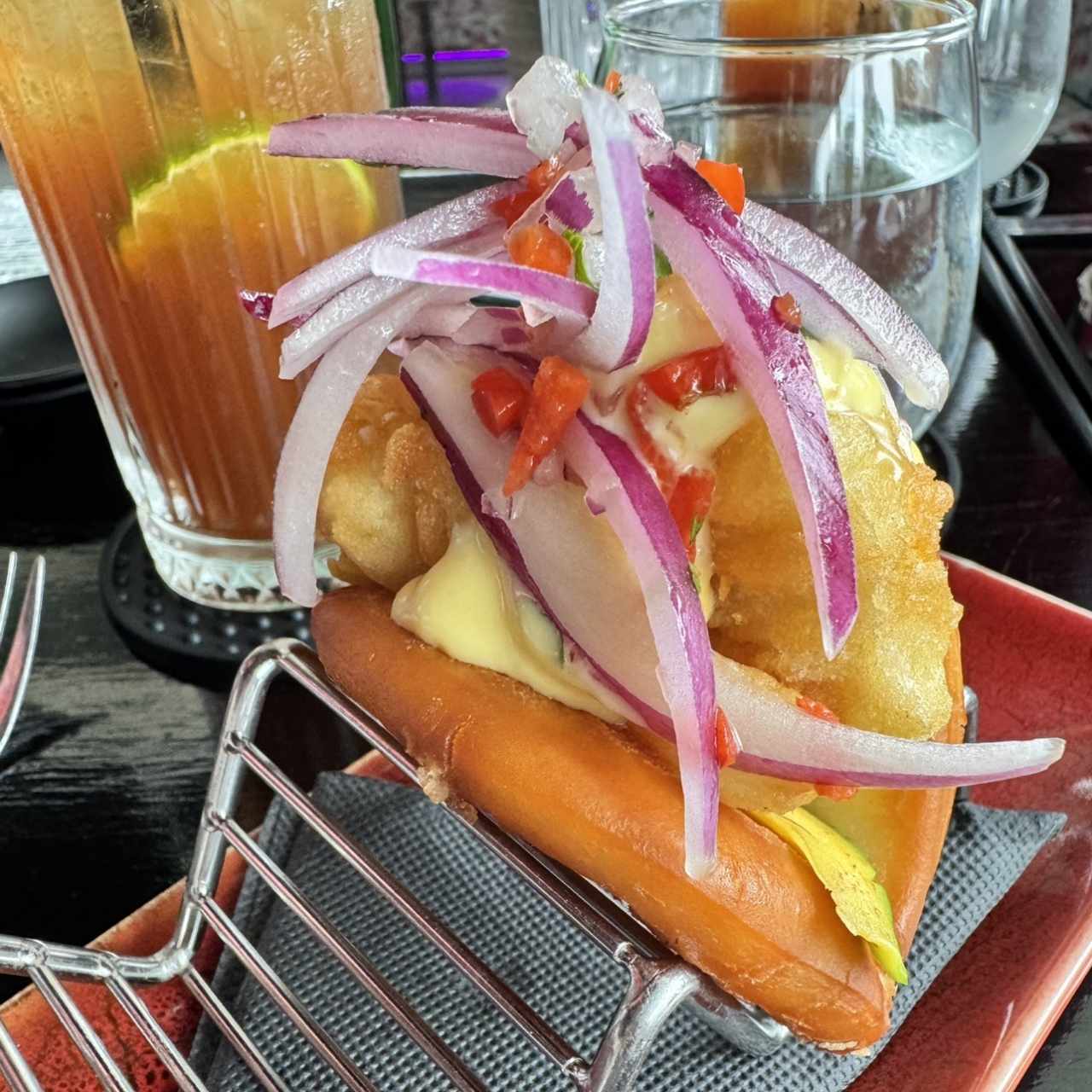 Pan Bao de Mero Acevichado