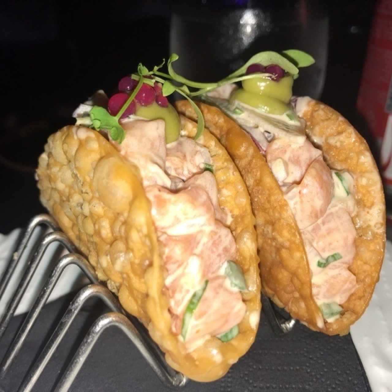 TACOS DE SALMÓN