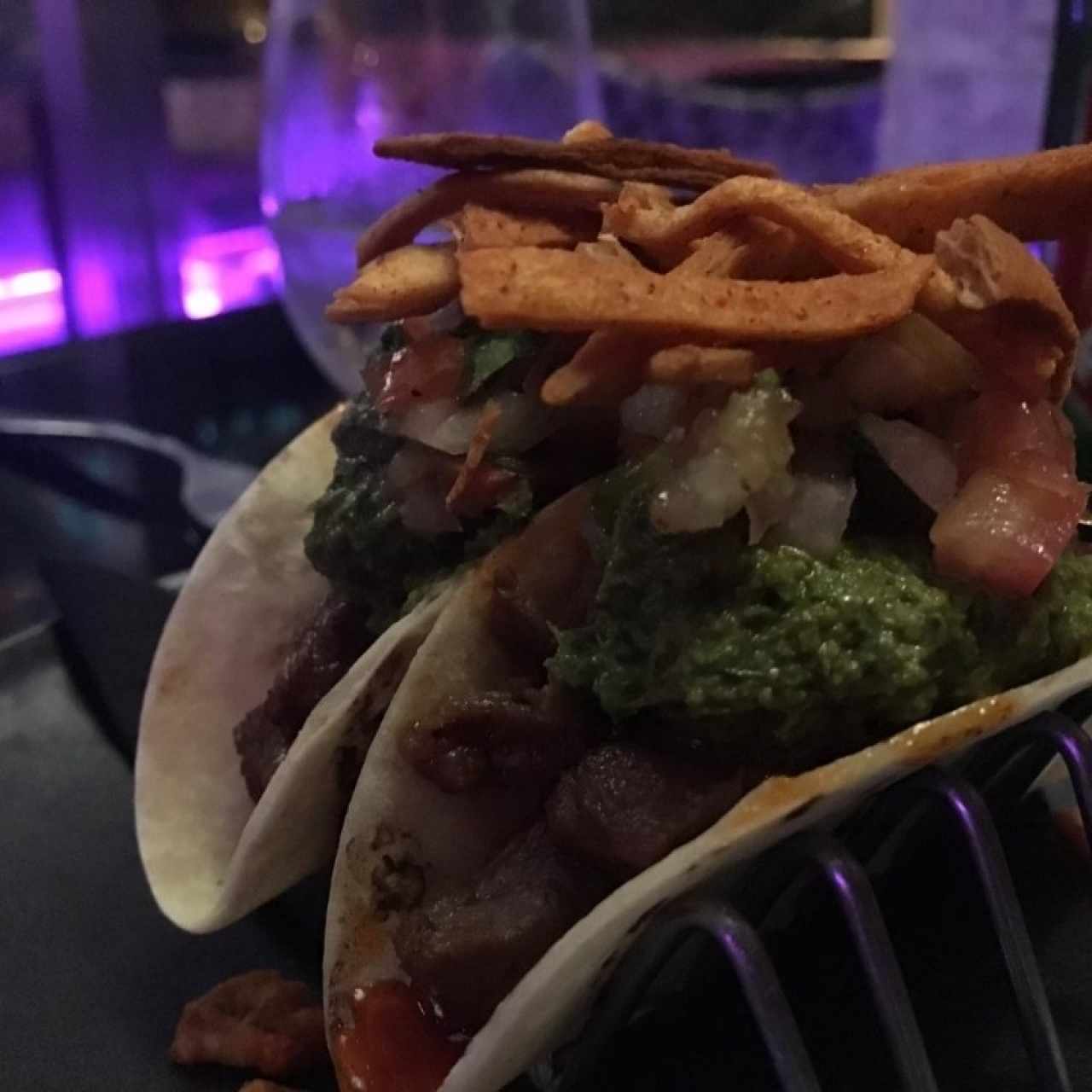 TACOS SUAVES DE ENTRAÑA