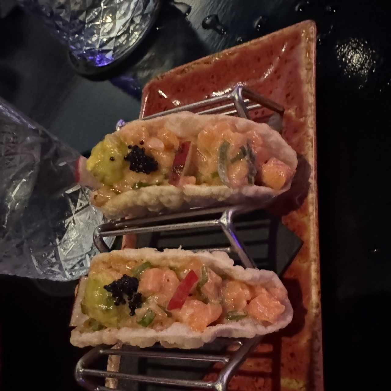 Tacos de Atún o Salmón Fresco