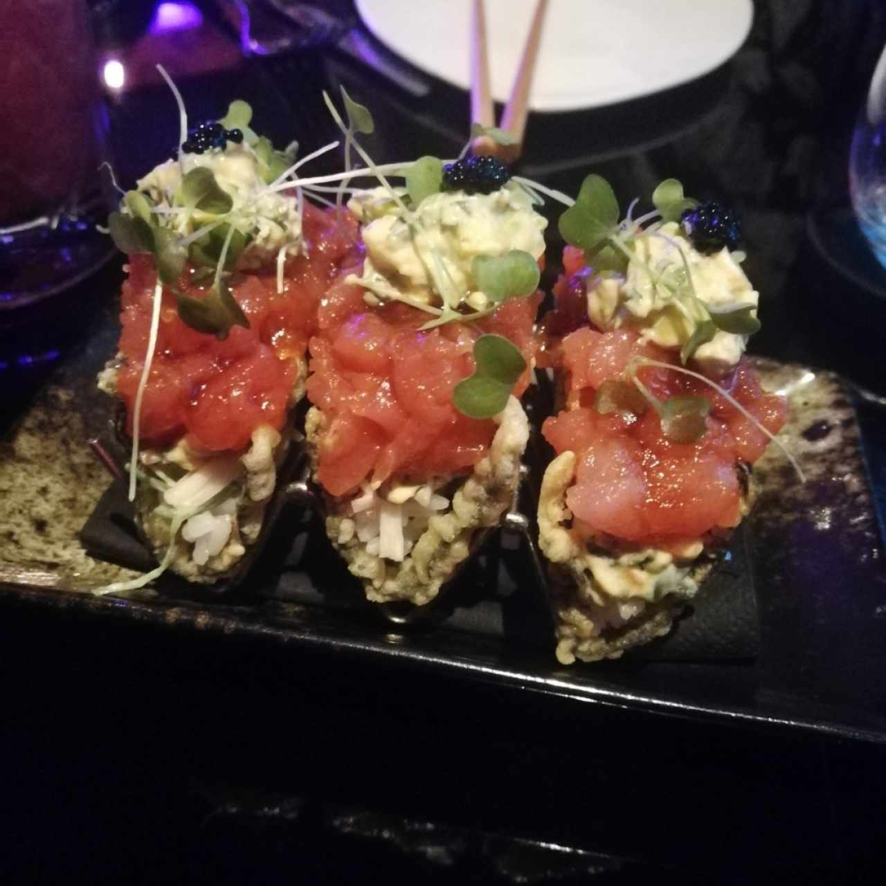 CRUNCHY TUNA TACO