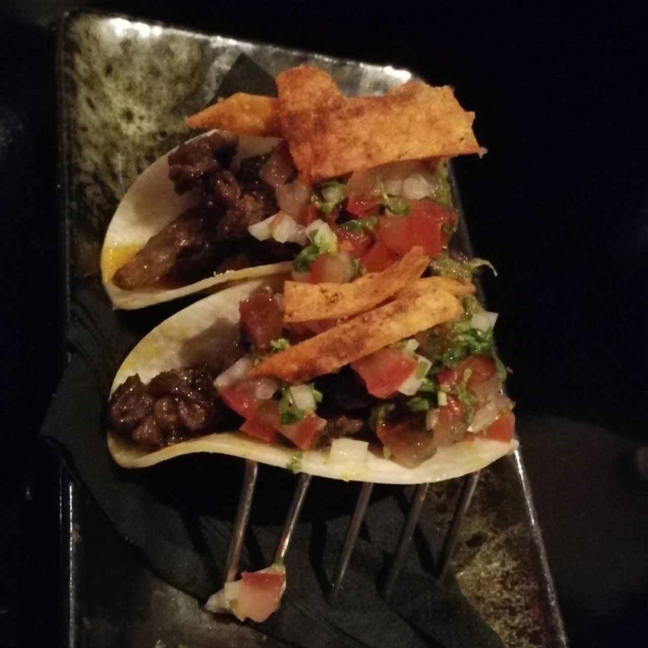 TACOS SUAVES DE ENTRAÑA