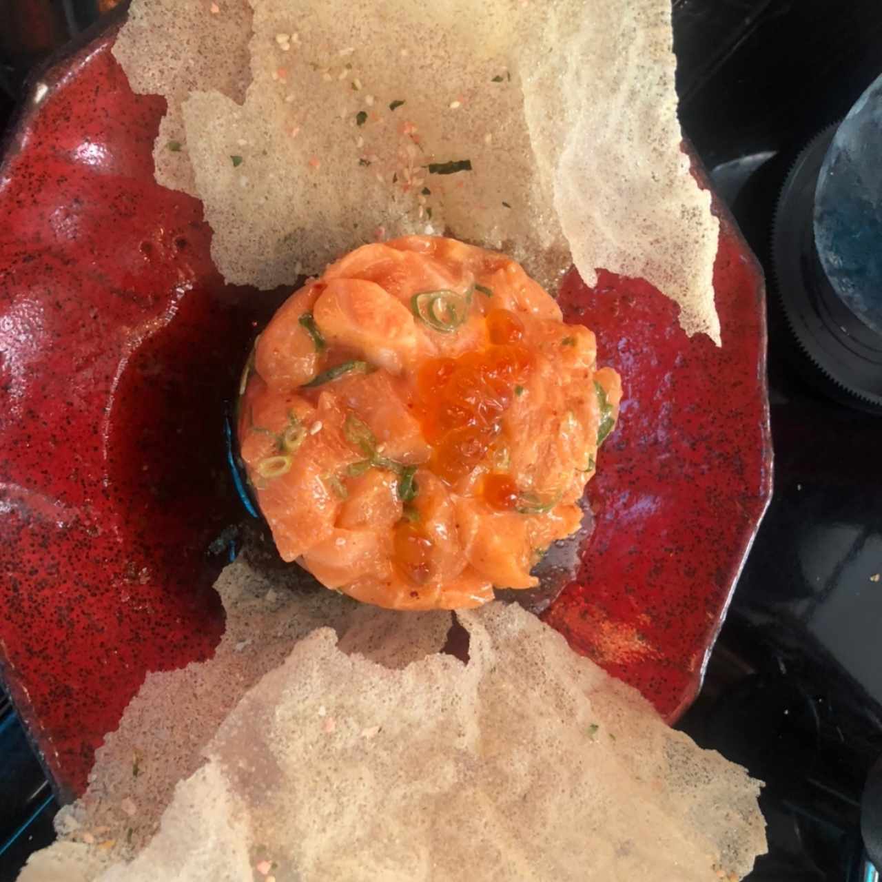 salmon tartar