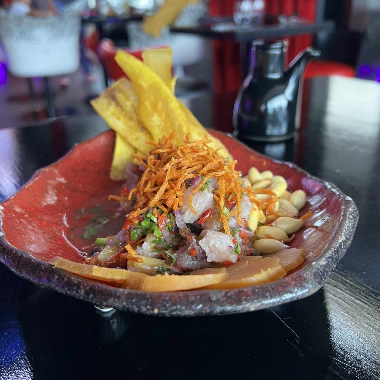 Ceviche de corvina